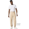 image:imageGildan Adult Fleece Elastic Bottom Sweatpants Style G18200Sand