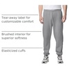 image:imageGildan Adult Fleece Elastic Bottom Sweatpants Style G18200Sport Grey