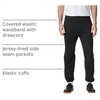 image:imageGildan Adult Fleece Elastic Bottom Sweatpants with Pockets Style G18100Black