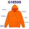 image:imageGildan Adult Fleece Hoodie Sweatshirt Style G18500 MultipackAsh