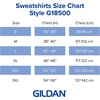 image:imageGildan Adult Fleece Hoodie Sweatshirt Style G18500 MultipackMaroon 1pack