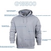 image:imageGildan Adult Fleece Hoodie Sweatshirt Style G18500 MultipackMaroon 1pack
