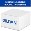 image:imageGildan Adult Fleece Hoodie Sweatshirt Style G18500 MultipackNavy 24pack