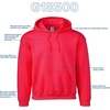 image:imageGildan Adult Fleece Hoodie Sweatshirt Style G18500 MultipackRed 1pack