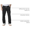 image:imageGildan Adult Fleece Open Bottom Sweatpants with Pockets Style G18300Black