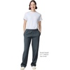 image:imageGildan Adult Fleece Open Bottom Sweatpants with Pockets Style G18300Dark Heather