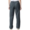 image:imageGildan Adult Fleece Open Bottom Sweatpants with Pockets Style G18300Dark Heather