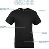 image:imageGildan Adult Heavy Cotton TShirt Style G5000Black 36pack