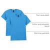 image:imageGildan Adult Heavy Cotton TShirt Style G5000Heather Sapphire