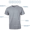 image:imageGildan Adult Heavy Cotton TShirt Style G5000Sport Grey 36pack