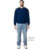 image:imageGildan Adult Softstyle Crewneck Sweatshirt Style GSF000Navy