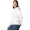 image:imageGildan Adult Softstyle Hoodie Sweatshirt Style GSF500White