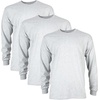 image:imageGildan Adult Ultra Cotton Long Sleeve TShirt Style G2400 MultipackAsh Grey