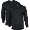 image:imageGildan Adult Ultra Cotton Long Sleeve TShirt Style G2400 MultipackBlack