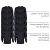 image:imageGildan Adult Ultra Cotton Long Sleeve TShirt Style G2400 MultipackBlack