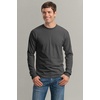 image:imageGildan Adult Ultra Cotton Long Sleeve TShirt Style G2400 MultipackCharcoal