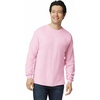 image:imageGildan Adult Ultra Cotton Long Sleeve TShirt Style G2400 MultipackLight Pink