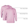 image:imageGildan Adult Ultra Cotton Long Sleeve TShirt Style G2400 MultipackLight Pink
