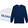 image:imageGildan Adult Ultra Cotton Long Sleeve TShirt Style G2400 MultipackNavy