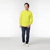 image:imageGildan Adult Ultra Cotton Long Sleeve TShirt Style G2400 MultipackSafety Green