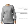 image:imageGildan Adult Ultra Cotton Long Sleeve TShirt Style G2400 MultipackSport Grey