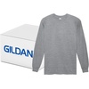 image:imageGildan Adult Ultra Cotton Long Sleeve TShirt Style G2400 MultipackSport Grey
