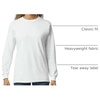 image:imageGildan Adult Ultra Cotton Long Sleeve TShirt Style G2400 MultipackWhite