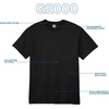 image:imageGildan Adult Ultra Cotton TShirt Style G2000 MultipackBlack