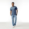 image:imageGildan Adult Ultra Cotton TShirt Style G2000 MultipackHeather Indigo