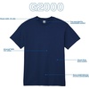 image:imageGildan Adult Ultra Cotton TShirt Style G2000 MultipackNavy