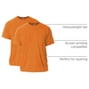 image:imageGildan Adult Ultra Cotton TShirt Style G2000 MultipackOrange