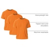 image:imageGildan Adult Ultra Cotton TShirt Style G2000 MultipackS Orange 3pack