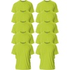 image:imageGildan Adult Ultra Cotton TShirt Style G2000 MultipackSafety Green