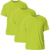 image:imageGildan Adult Ultra Cotton TShirt Style G2000 MultipackSafety Green