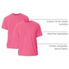 image:imageGildan Adult Ultra Cotton TShirt Style G2000 MultipackSafety Pink