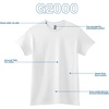 image:imageGildan Adult Ultra Cotton TShirt Style G2000 MultipackWhite