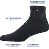 image:imageGildan Mens Active Cotton Ankle Socks 10PackBlack