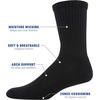 image:imageGildan Mens Active Cotton Crew Socks 10PackBlack