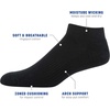 image:imageGildan Mens Active Cotton Low Cut Socks 10PairsBlack