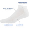 image:imageGildan Mens Active Cotton Low Cut Socks 10PairsWhite