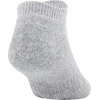 image:imageGildan Mens Active Cotton No Show Socks 10PackGrey Heather