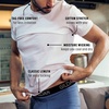 image:imageGildan Mens Cotton Stretch TShirts MultipackArtic White Crew 3pack