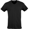 image:imageGildan Mens Cotton Stretch TShirts MultipackBlack Soot Vneck 3pack