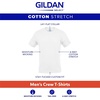 image:imageGildan Mens Cotton Stretch TShirts MultipackWhiteBlack SootGrey Flannel Crew 3pack
