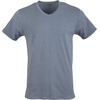 image:imageGildan Mens Cotton Stretch TShirts MultipackWhiteBlack SootGrey Flannel Vneck 3pack