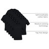 image:imageGildan Mens Crew TShirts Multipack Style G1100Black