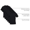 image:imageGildan Mens Crew TShirts Multipack Style G1100Black 6pack