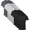 image:imageGildan Mens Crew TShirts Multipack Style G1100BlackSport GreyCharcoal