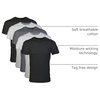 image:imageGildan Mens Crew TShirts Multipack Style G1100BlackSport GreyCharcoal