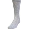 image:imageGildan Mens Polyester Half Cushion Crew Socks 12pairsGrey